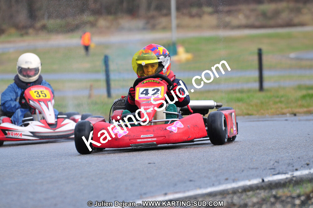 27/02/2011 : 1ère manche du Trophée Vincent Sanchez à Lavelanet (Photos Julien Déjean) 2011 — karting