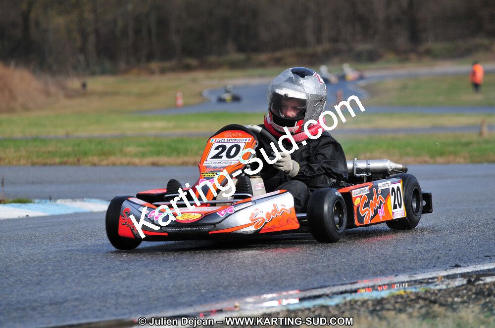 27/02/2011 : 1ère manche du Trophée Vincent Sanchez à Lavelanet (Photos Julien Déjean) 2011 — karting