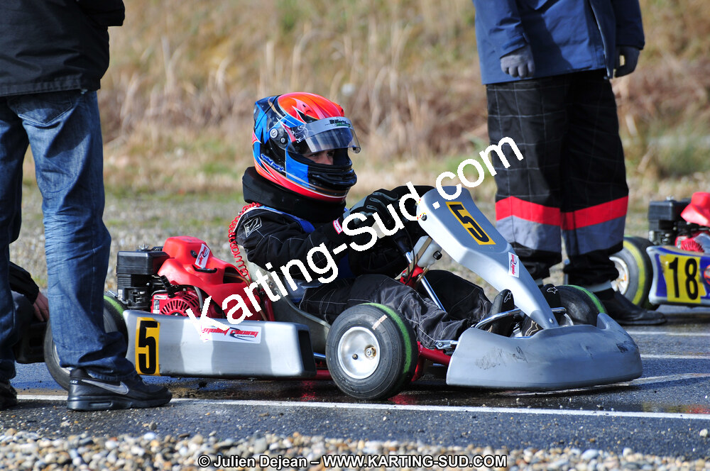 27/02/2011 : 1ère manche du Trophée Vincent Sanchez à Lavelanet (Photos Julien Déjean) 2011 — karting