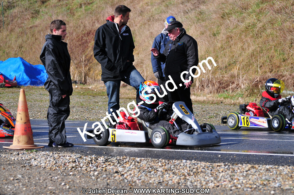 27/02/2011 : 1ère manche du Trophée Vincent Sanchez à Lavelanet (Photos Julien Déjean) 2011 — karting