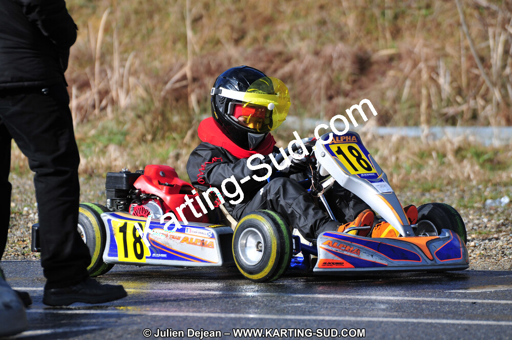 27/02/2011 : 1ère manche du Trophée Vincent Sanchez à Lavelanet (Photos Julien Déjean) 2011 — karting
