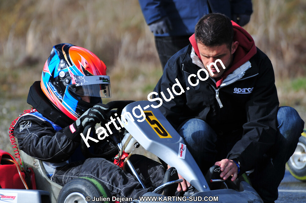 27/02/2011 : 1ère manche du Trophée Vincent Sanchez à Lavelanet (Photos Julien Déjean) 2011 — karting