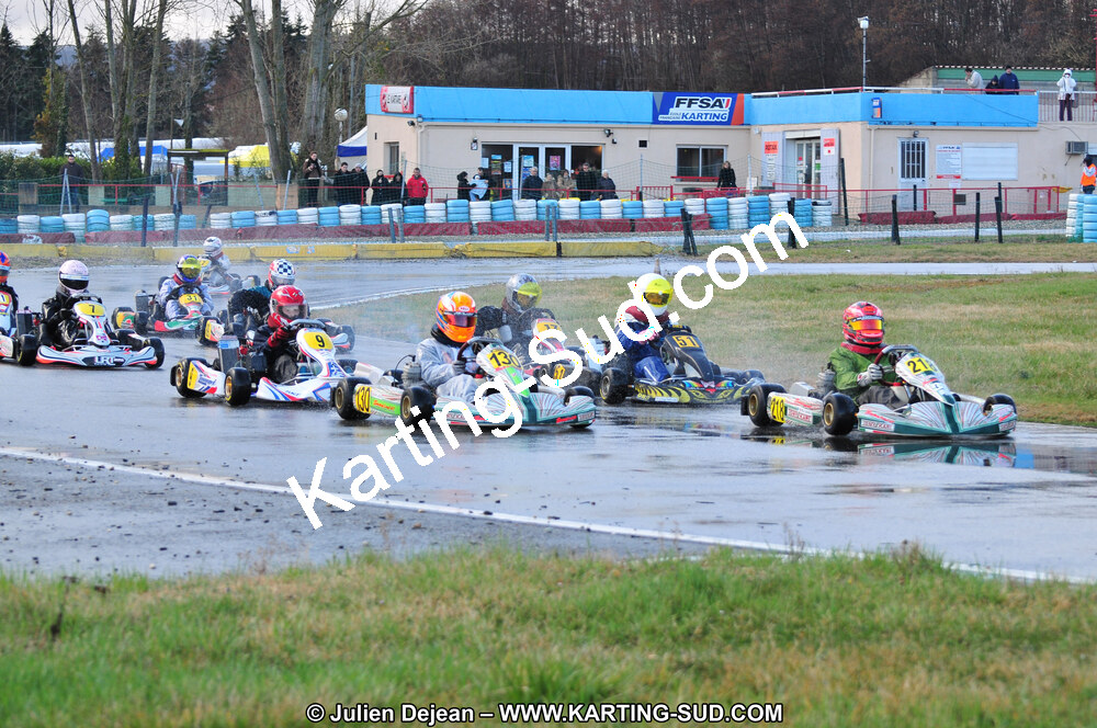 27/02/2011 : 1ère manche du Trophée Vincent Sanchez à Lavelanet (Photos Julien Déjean) 2011 — karting