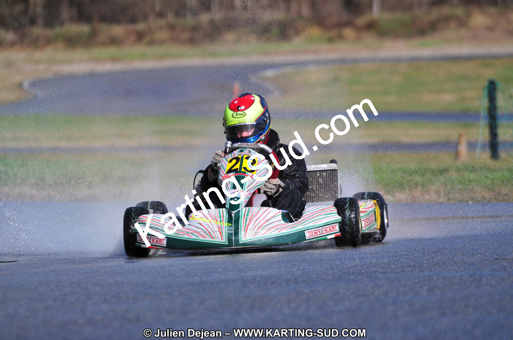 27/02/2011 : 1ère manche du Trophée Vincent Sanchez à Lavelanet (Photos Julien Déjean) 2011 — karting