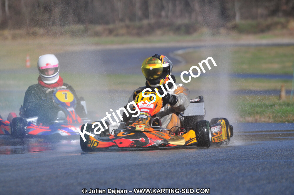 27/02/2011 : 1ère manche du Trophée Vincent Sanchez à Lavelanet (Photos Julien Déjean) 2011 — karting