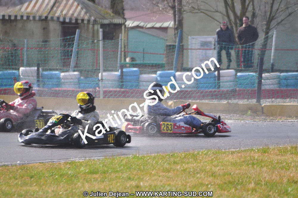 27/02/2011 : 1ère manche du Trophée Vincent Sanchez à Lavelanet (Photos Julien Déjean) 2011 — karting