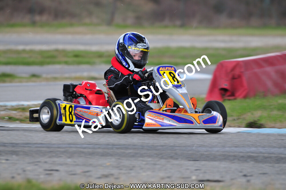 27/02/2011 : 1ère manche du Trophée Vincent Sanchez à Lavelanet (Photos Julien Déjean) 2011 — karting