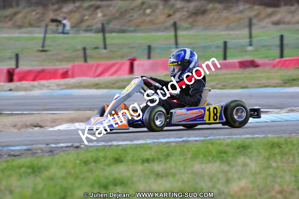 27/02/2011 : 1ère manche du Trophée Vincent Sanchez à Lavelanet (Photos Julien Déjean) 2011 — karting