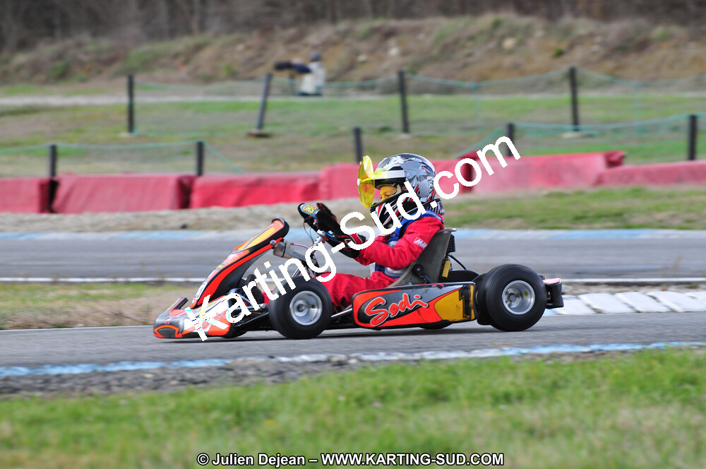 27/02/2011 : 1ère manche du Trophée Vincent Sanchez à Lavelanet (Photos Julien Déjean) 2011 — karting