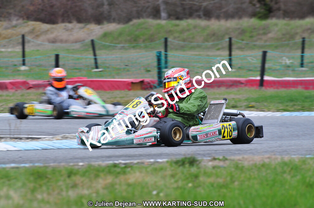 27/02/2011 : 1ère manche du Trophée Vincent Sanchez à Lavelanet (Photos Julien Déjean) 2011 — karting