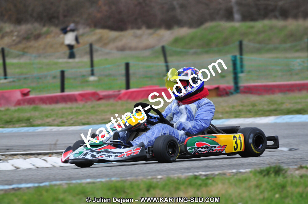 27/02/2011 : 1ère manche du Trophée Vincent Sanchez à Lavelanet (Photos Julien Déjean) 2011 — karting