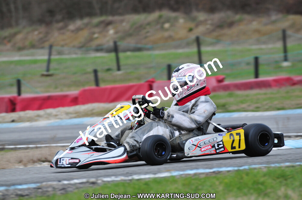 27/02/2011 : 1ère manche du Trophée Vincent Sanchez à Lavelanet (Photos Julien Déjean) 2011 — karting