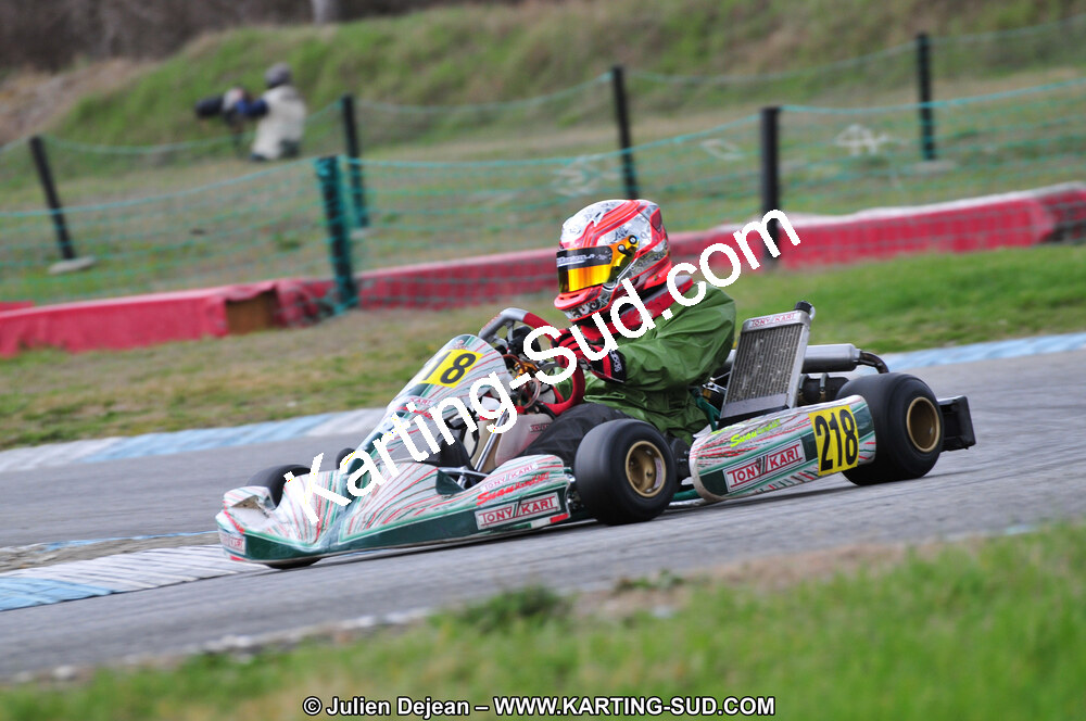 27/02/2011 : 1ère manche du Trophée Vincent Sanchez à Lavelanet (Photos Julien Déjean) 2011 — karting