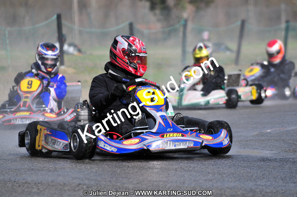 27/02/2011 : 1ère manche du Trophée Vincent Sanchez à Lavelanet (Photos Julien Déjean) 2011 — karting