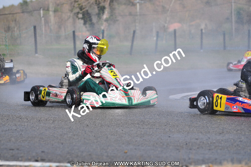 27/02/2011 : 1ère manche du Trophée Vincent Sanchez à Lavelanet (Photos Julien Déjean) 2011 — karting