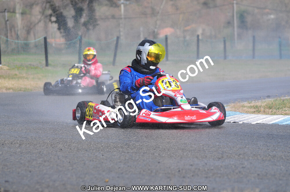 27/02/2011 : 1ère manche du Trophée Vincent Sanchez à Lavelanet (Photos Julien Déjean) 2011 — karting