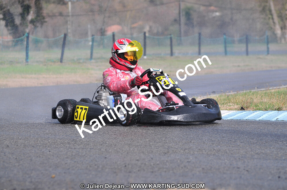 27/02/2011 : 1ère manche du Trophée Vincent Sanchez à Lavelanet (Photos Julien Déjean) 2011 — karting