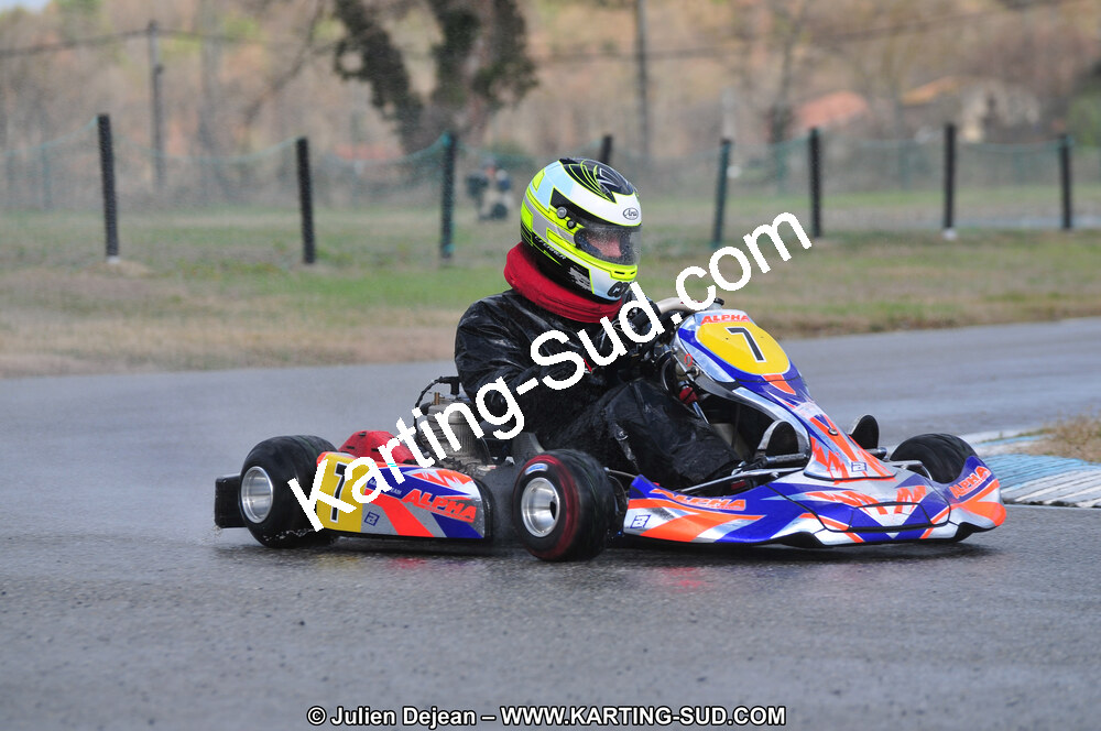 27/02/2011 : 1ère manche du Trophée Vincent Sanchez à Lavelanet (Photos Julien Déjean) 2011 — karting