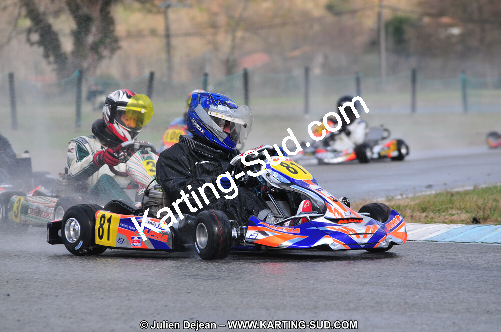 27/02/2011 : 1ère manche du Trophée Vincent Sanchez à Lavelanet (Photos Julien Déjean) 2011 — karting