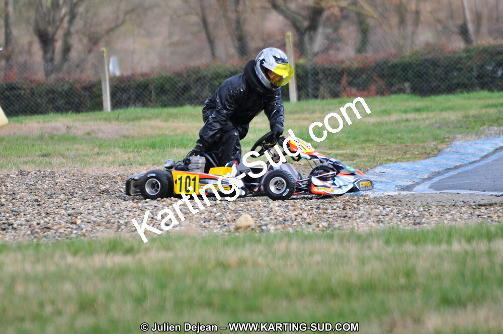 27/02/2011 : 1ère manche du Trophée Vincent Sanchez à Lavelanet (Photos Julien Déjean) 2011 — karting