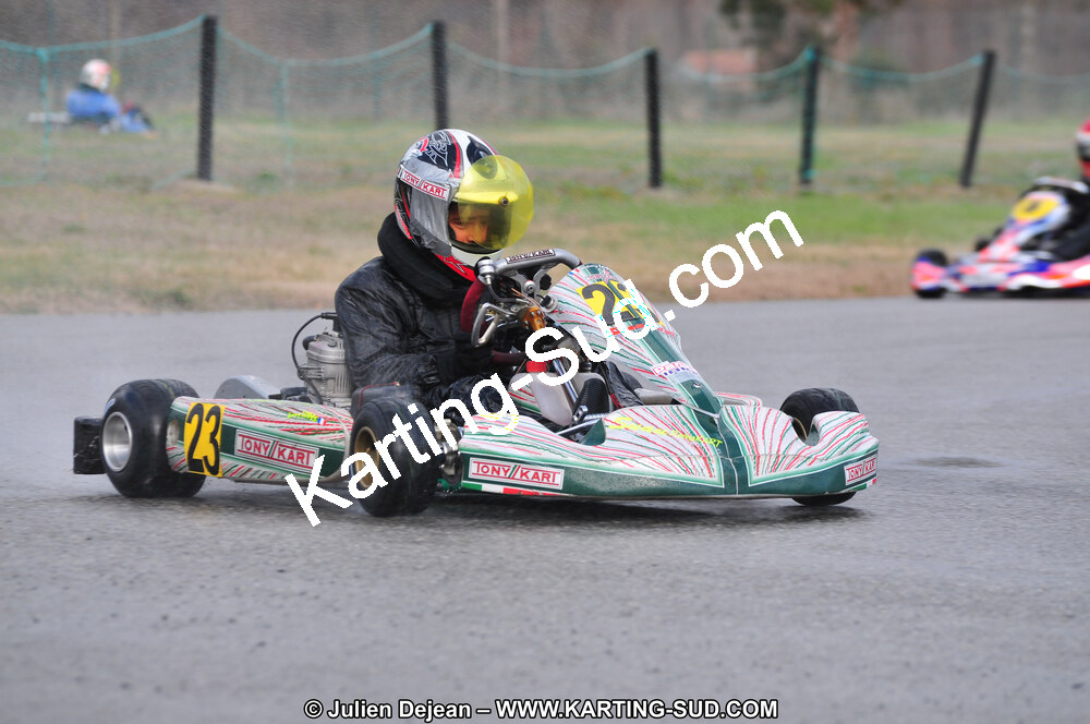 27/02/2011 : 1ère manche du Trophée Vincent Sanchez à Lavelanet (Photos Julien Déjean) 2011 — karting