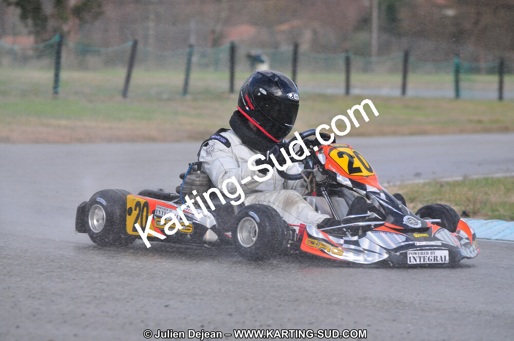 27/02/2011 : 1ère manche du Trophée Vincent Sanchez à Lavelanet (Photos Julien Déjean) 2011 — karting