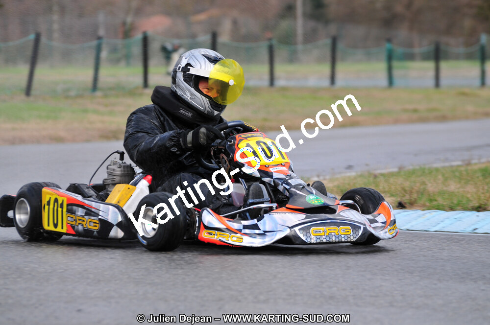 27/02/2011 : 1ère manche du Trophée Vincent Sanchez à Lavelanet (Photos Julien Déjean) 2011 — karting