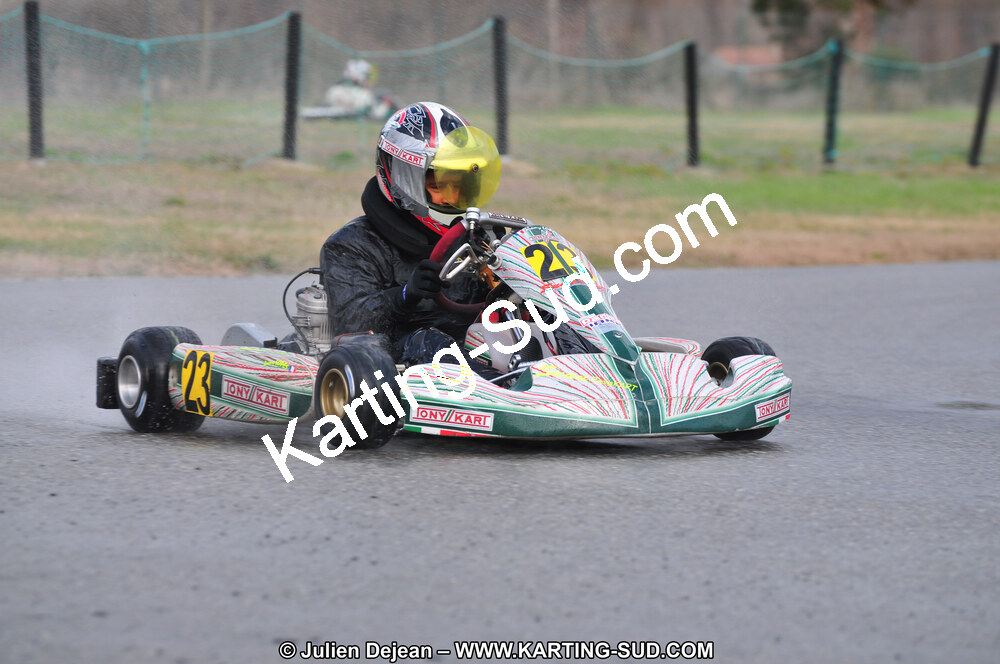 27/02/2011 : 1ère manche du Trophée Vincent Sanchez à Lavelanet (Photos Julien Déjean) 2011 — karting