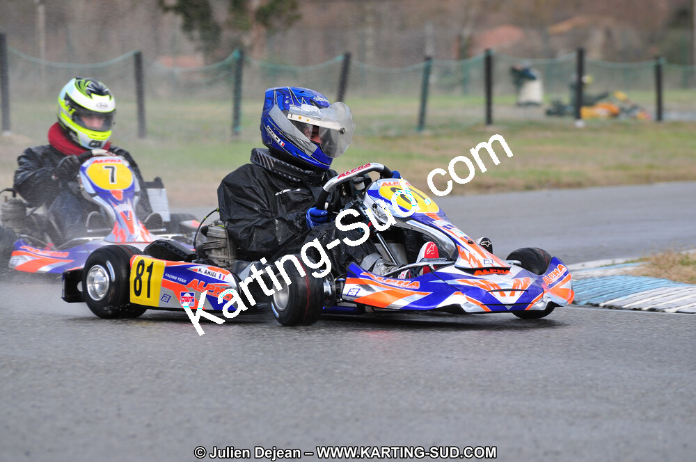 27/02/2011 : 1ère manche du Trophée Vincent Sanchez à Lavelanet (Photos Julien Déjean) 2011 — karting