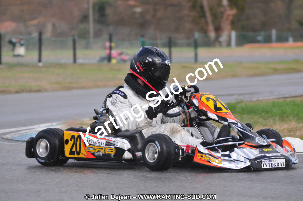 27/02/2011 : 1ère manche du Trophée Vincent Sanchez à Lavelanet (Photos Julien Déjean) 2011 — karting