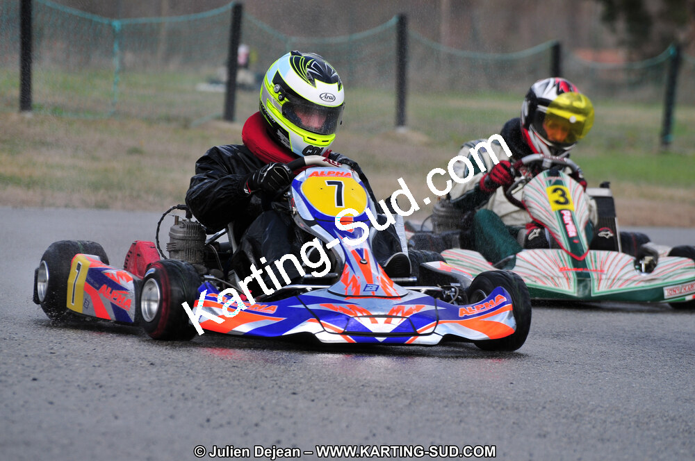 27/02/2011 : 1ère manche du Trophée Vincent Sanchez à Lavelanet (Photos Julien Déjean) 2011 — karting