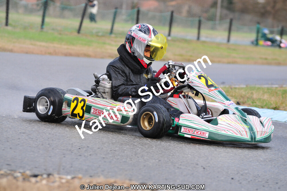 27/02/2011 : 1ère manche du Trophée Vincent Sanchez à Lavelanet (Photos Julien Déjean) 2011 — karting