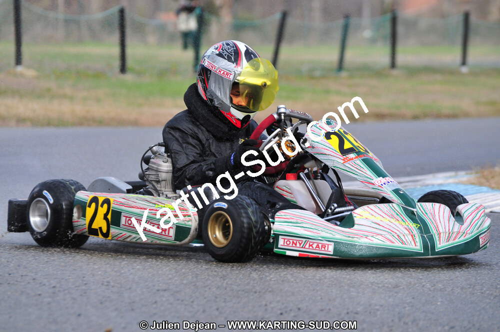 27/02/2011 : 1ère manche du Trophée Vincent Sanchez à Lavelanet (Photos Julien Déjean) 2011 — karting