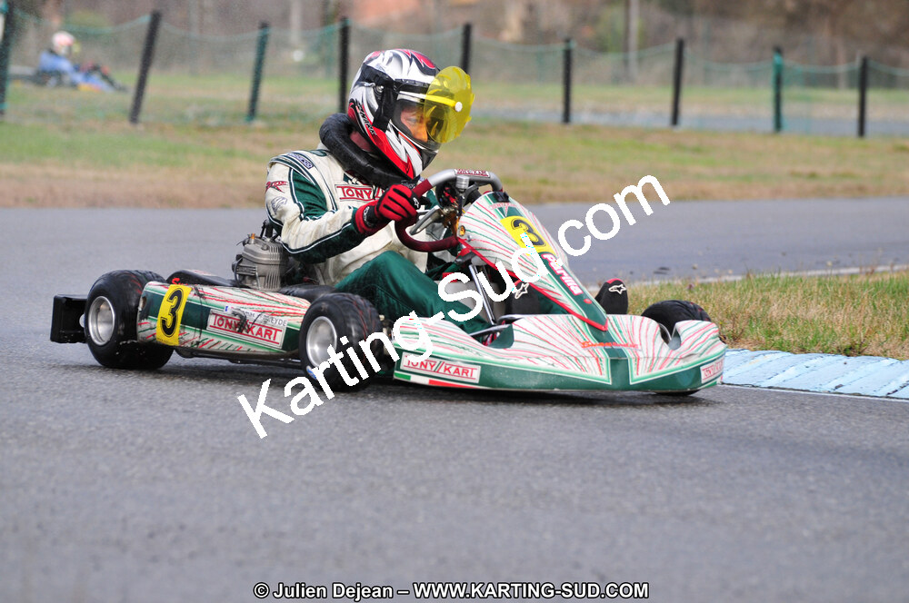 27/02/2011 : 1ère manche du Trophée Vincent Sanchez à Lavelanet (Photos Julien Déjean) 2011 — karting