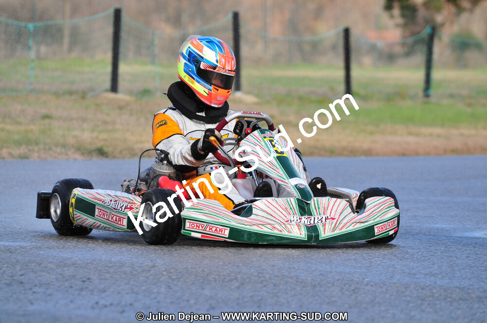 27/02/2011 : 1ère manche du Trophée Vincent Sanchez à Lavelanet (Photos Julien Déjean) 2011 — karting