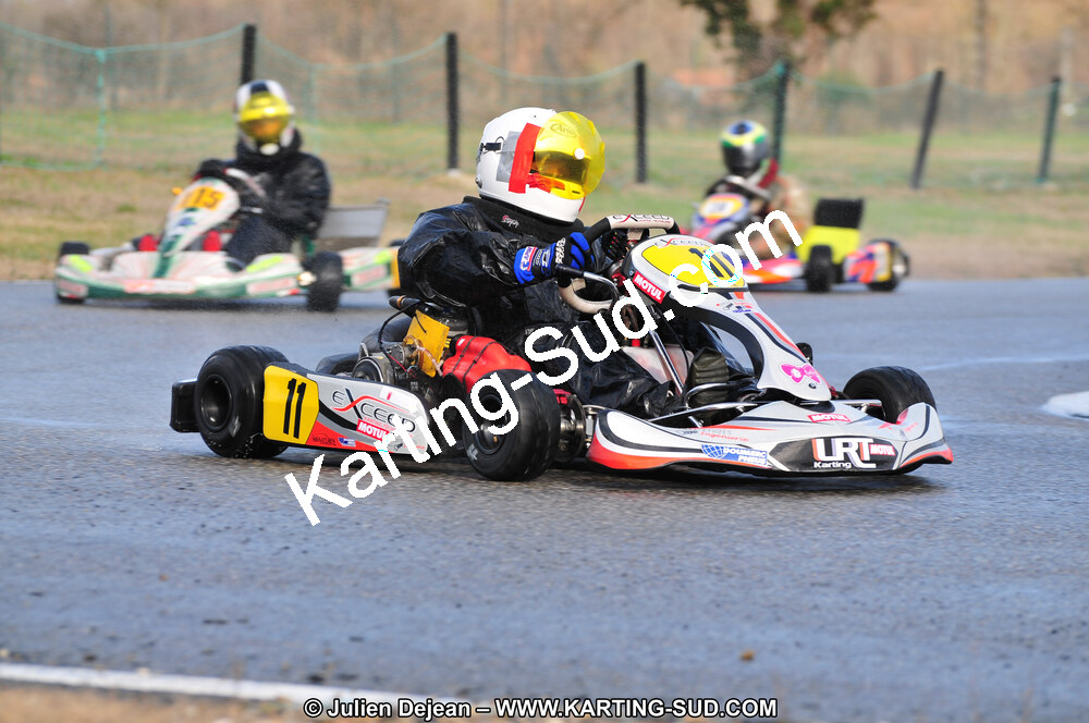 27/02/2011 : 1ère manche du Trophée Vincent Sanchez à Lavelanet (Photos Julien Déjean) 2011 — karting