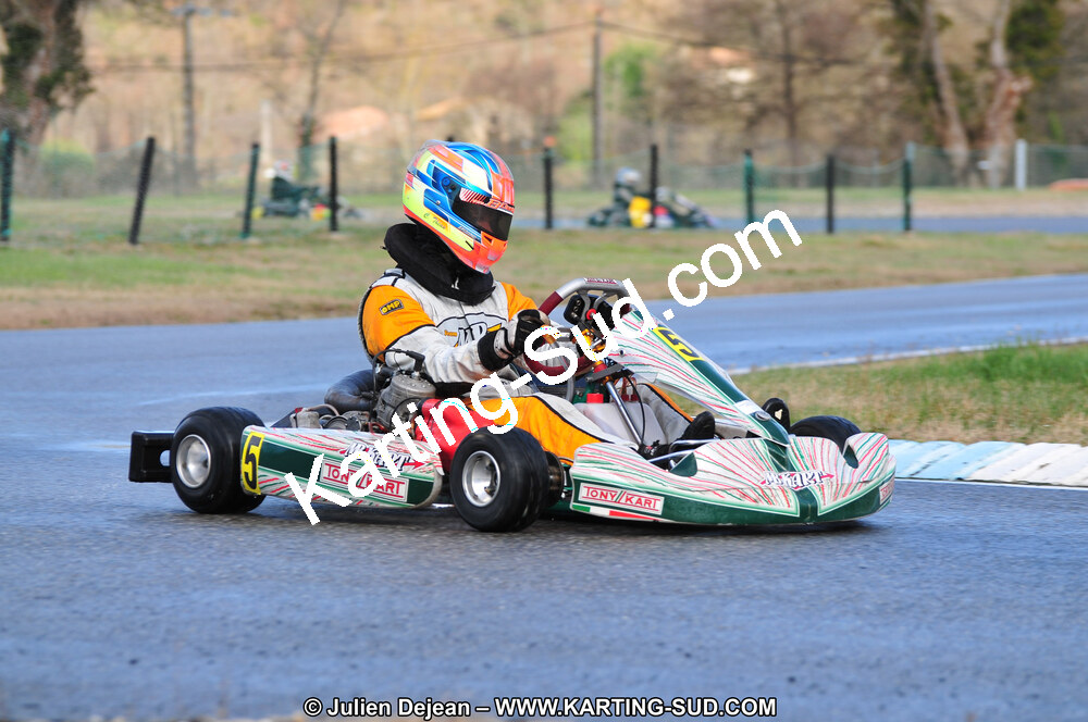 27/02/2011 : 1ère manche du Trophée Vincent Sanchez à Lavelanet (Photos Julien Déjean) 2011 — karting