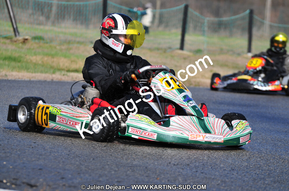 27/02/2011 : 1ère manche du Trophée Vincent Sanchez à Lavelanet (Photos Julien Déjean) 2011 — karting