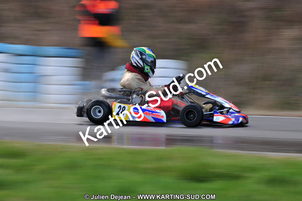 27/02/2011 : 1ère manche du Trophée Vincent Sanchez à Lavelanet (Photos Julien Déjean) 2011 — karting