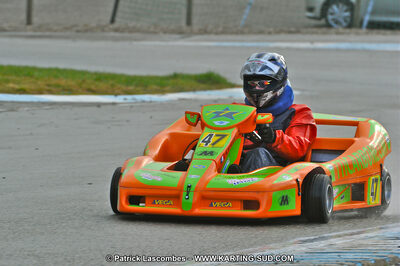 27/02/2011 : 1ère manche du Trophée Vincent Sanchez à Lavelanet (Photos Patrick Lascombes) 2011 — karting