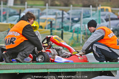 27/02/2011 : 1ère manche du Trophée Vincent Sanchez à Lavelanet (Photos Patrick Lascombes) 2011 — karting