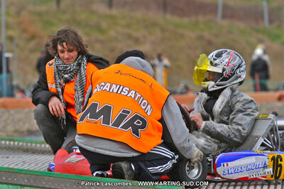 27/02/2011 : 1ère manche du Trophée Vincent Sanchez à Lavelanet (Photos Patrick Lascombes) 2011 — karting