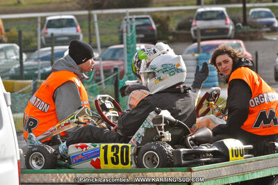 27/02/2011 : 1ère manche du Trophée Vincent Sanchez à Lavelanet (Photos Patrick Lascombes) 2011 — karting