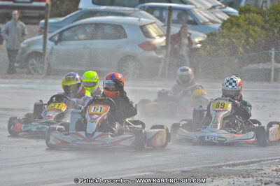 27/02/2011 : 1ère manche du Trophée Vincent Sanchez à Lavelanet (Photos Patrick Lascombes) 2011 — karting
