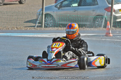27/02/2011 : 1ère manche du Trophée Vincent Sanchez à Lavelanet (Photos Patrick Lascombes) 2011 — karting