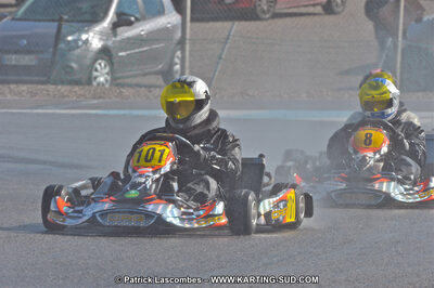 27/02/2011 : 1ère manche du Trophée Vincent Sanchez à Lavelanet (Photos Patrick Lascombes) 2011 — karting