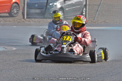 27/02/2011 : 1ère manche du Trophée Vincent Sanchez à Lavelanet (Photos Patrick Lascombes) 2011 — karting