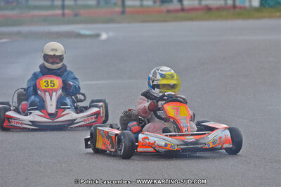 27/02/2011 : 1ère manche du Trophée Vincent Sanchez à Lavelanet (Photos Patrick Lascombes) 2011 — karting