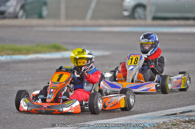 27/02/2011 : 1ère manche du Trophée Vincent Sanchez à Lavelanet (Photos Patrick Lascombes) 2011 — karting