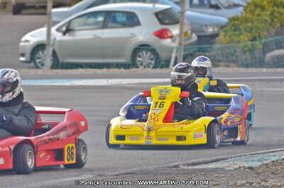 27/02/2011 : 1ère manche du Trophée Vincent Sanchez à Lavelanet (Photos Patrick Lascombes) 2011 — karting